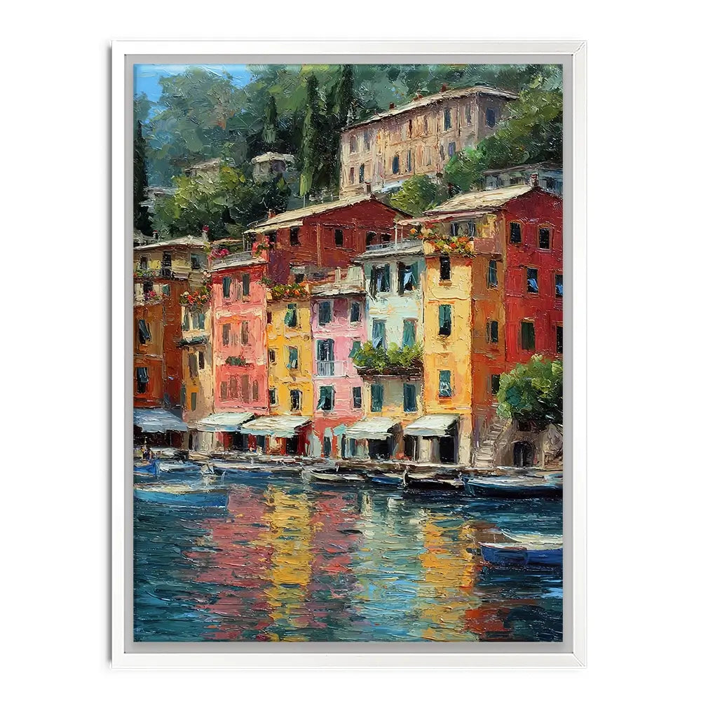 Portofino Summer Canvas Print Portofino Summer Canvas Print wall art product David Alexander Elder
