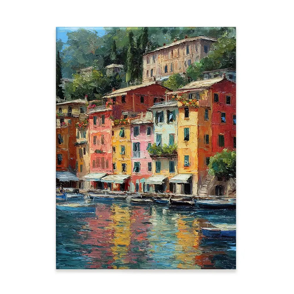 Portofino Summer Canvas Print Portofino Summer Canvas Print wall art product David Alexander Elder