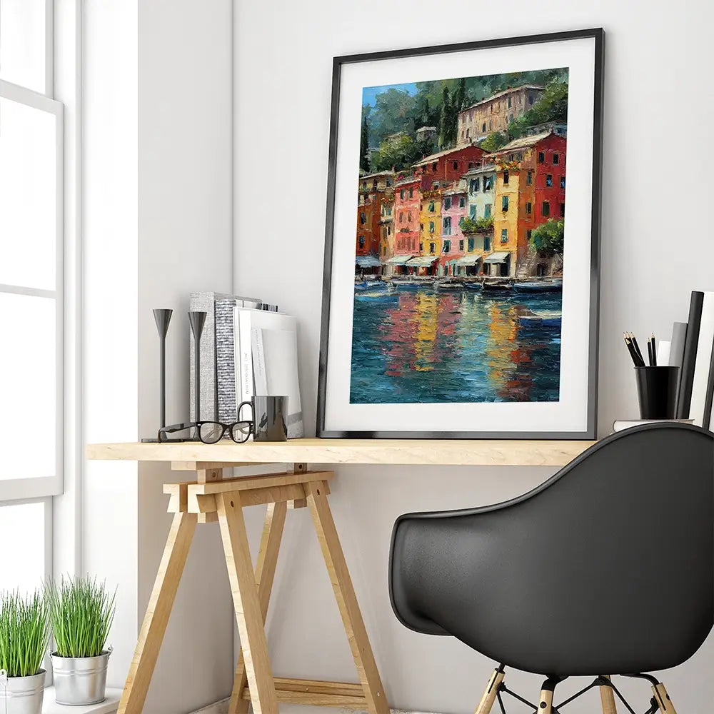 Portofino Summer Framed Art Print Portofino Summer Framed Art Print wall art product David Alexander Elder