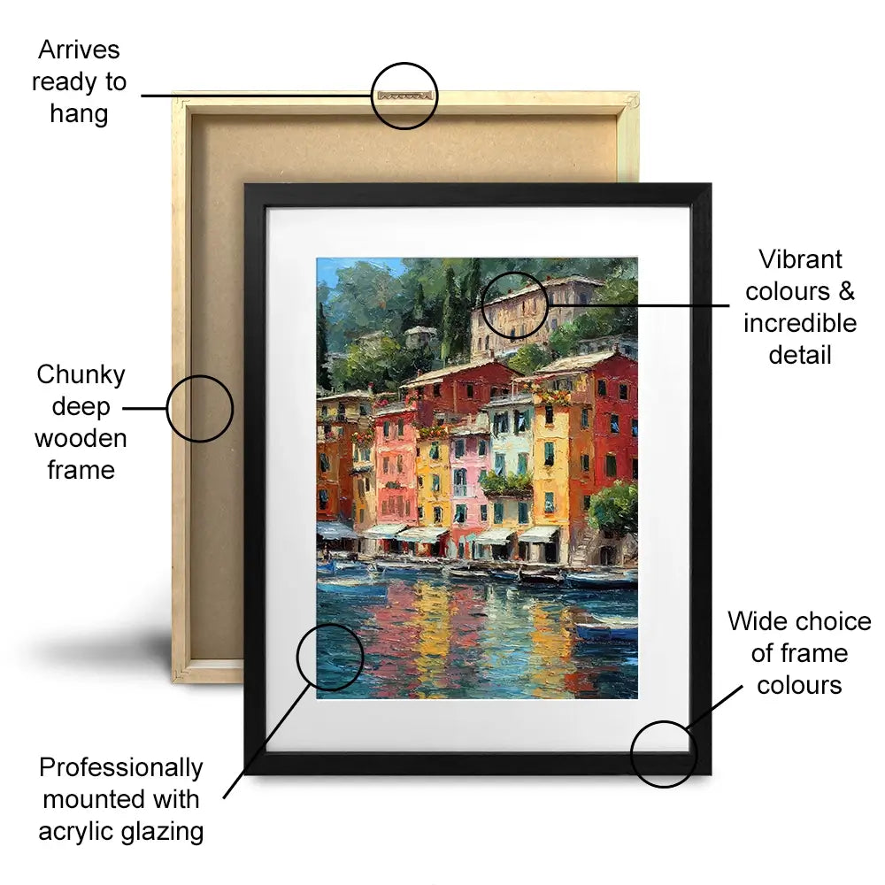 Portofino Summer Framed Art Print Portofino Summer Framed Art Print wall art product David Alexander Elder