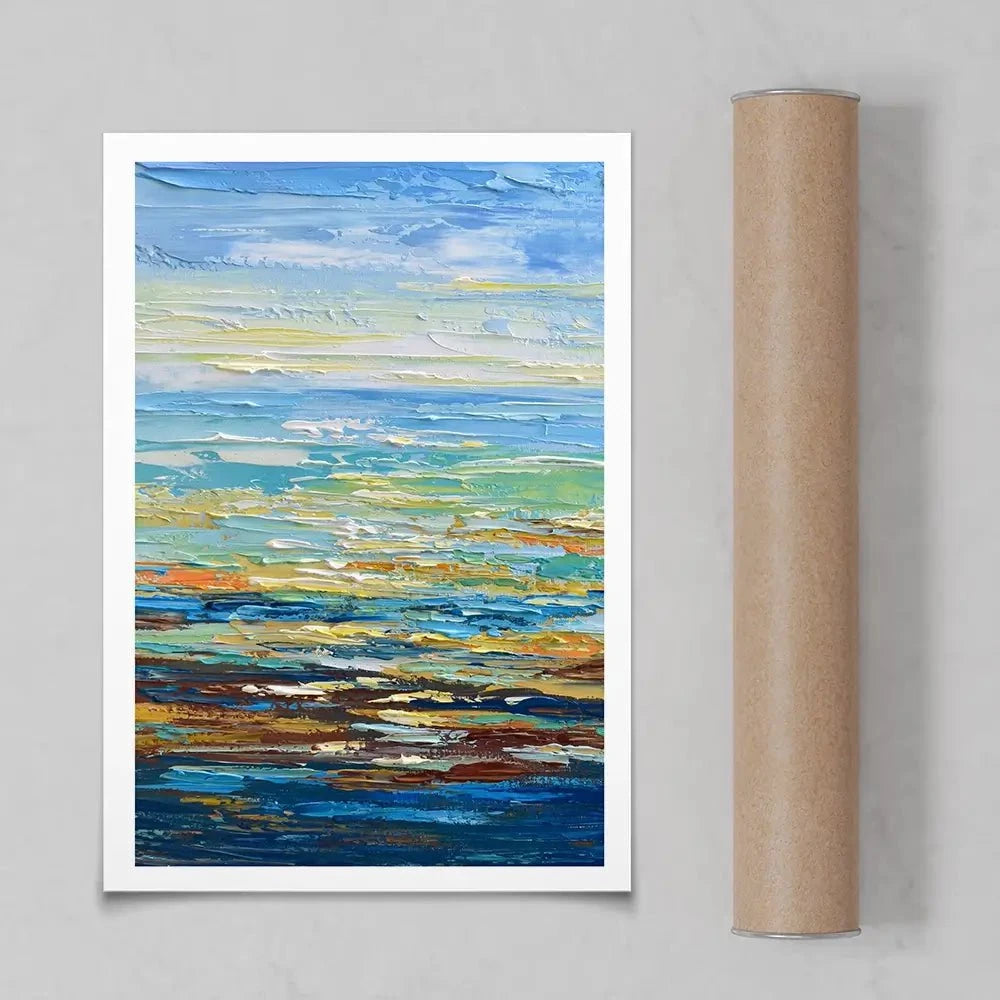 Portrait Of A Seascape Art Print Portrait Of A Seascape Art Print wall art product Olga Tkachyk