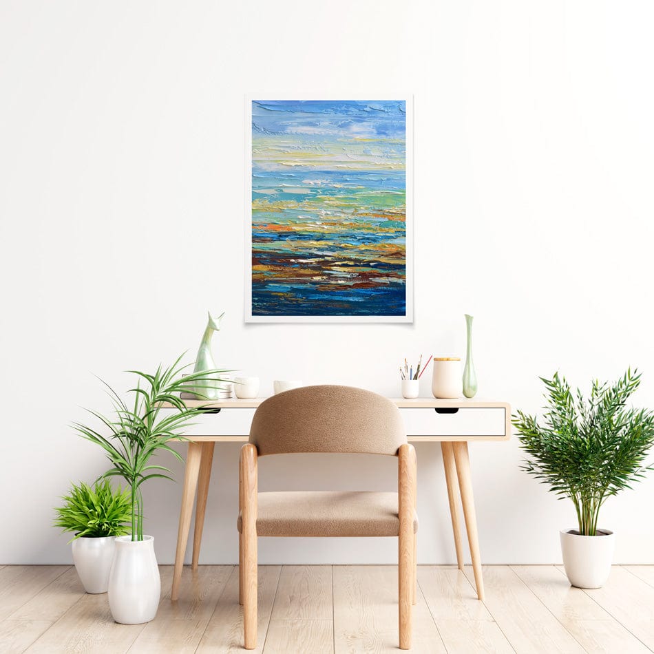 Portrait Of A Seascape Art Print wall art product Olga Tkachyk