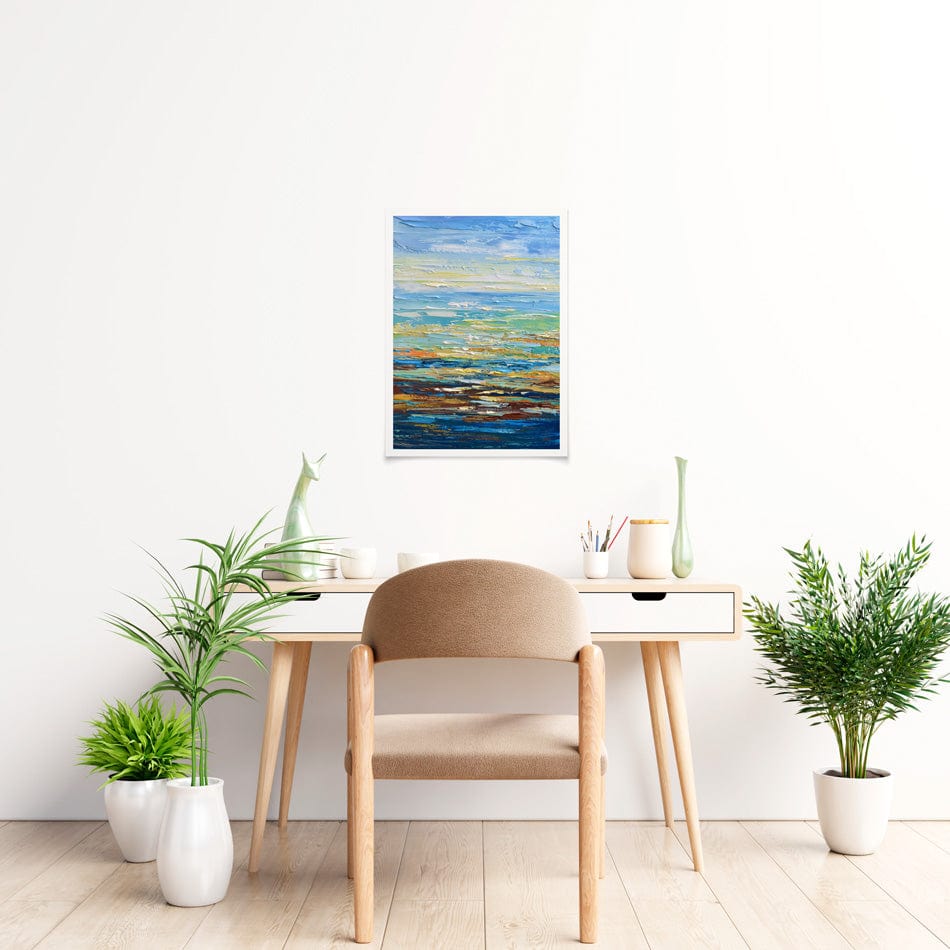 Portrait Of A Seascape Art Print wall art product Olga Tkachyk