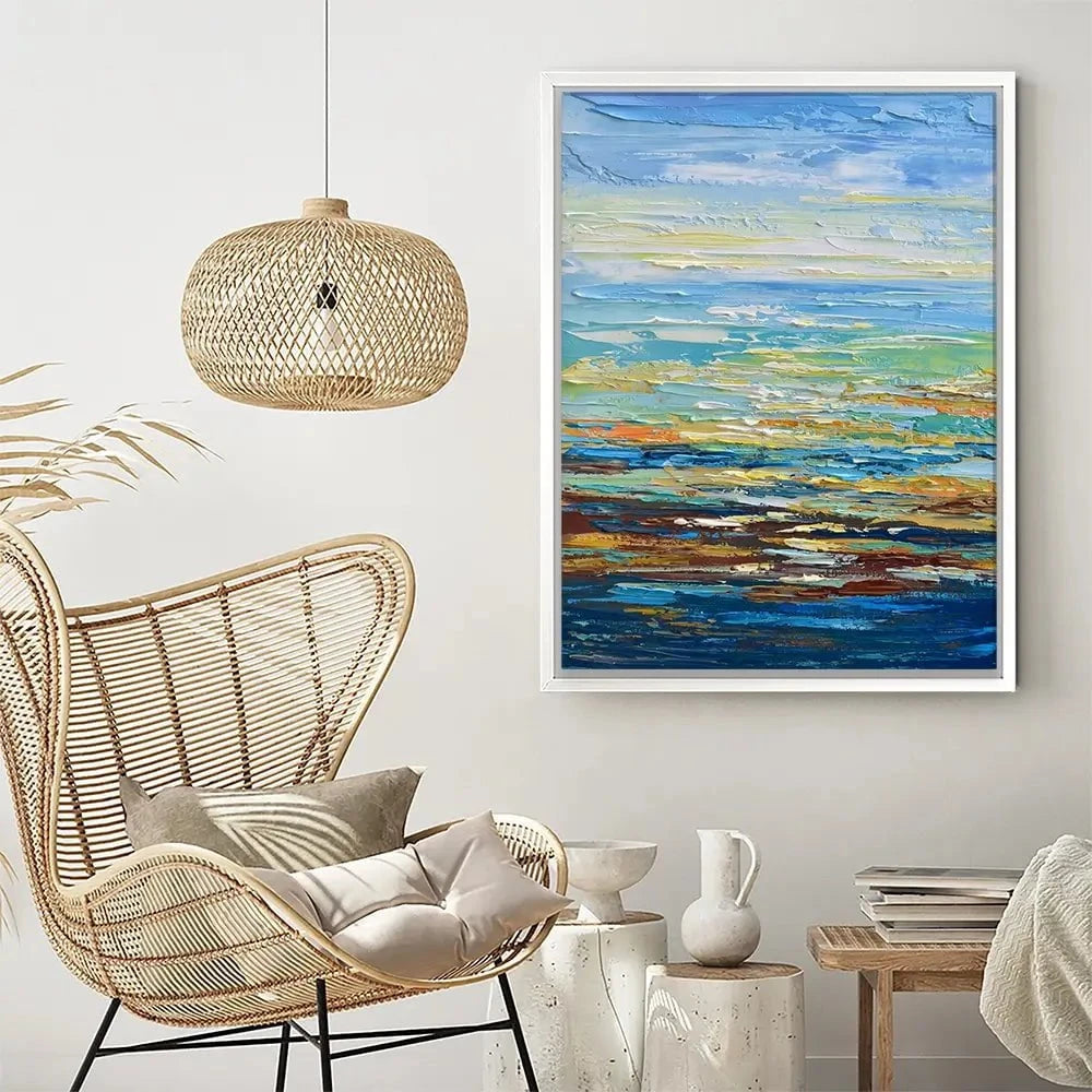 Portrait Of A Seascape Canvas Print Portrait Of A Seascape Canvas Print wall art product Olga Tkachyk