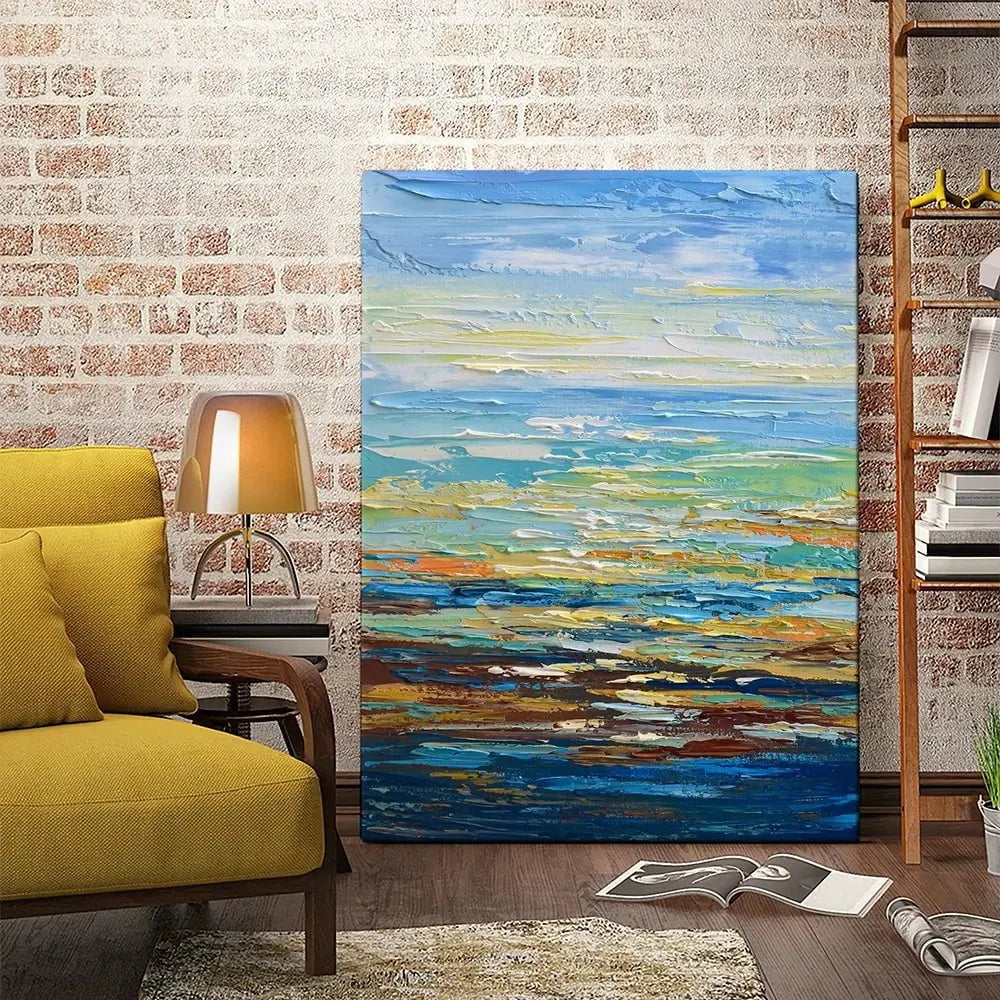 Portrait Of A Seascape Canvas Print Portrait Of A Seascape Canvas Print wall art product Olga Tkachyk