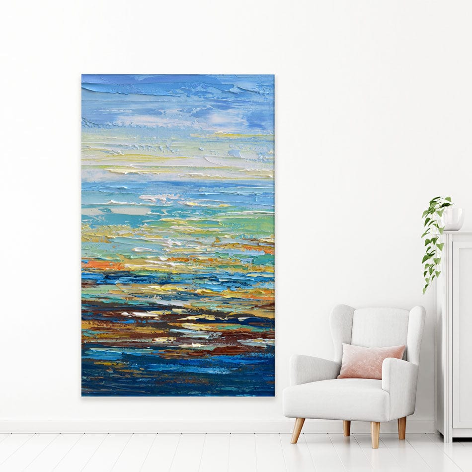 Portrait Of A Seascape Canvas Print wall art product Olga Tkachyk