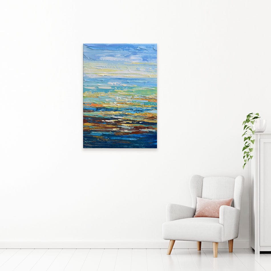 Portrait Of A Seascape Canvas Print wall art product Olga Tkachyk