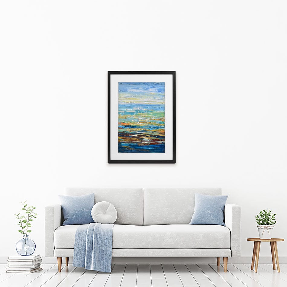 Portrait Of A Seascape Framed Art Print wall art product Olga Tkachyk