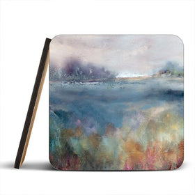 Prairie At Dawn Coaster Set Rainbow Soul Tree Coaster Set | Rainbow Soul Tree Art Coasters wall art product Carol Robinson