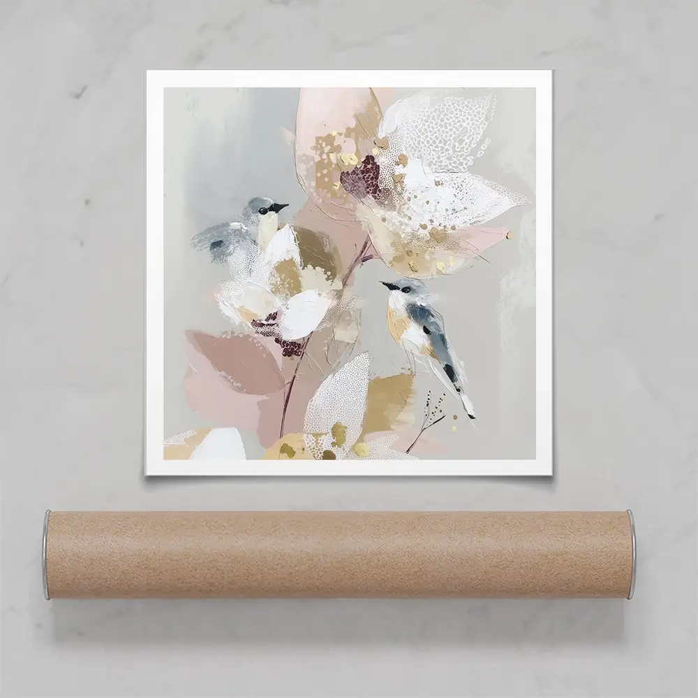 Precious Abstract 1 Square Art Print Precious Abstract 1 Square Art Print wall art product Bella Eve