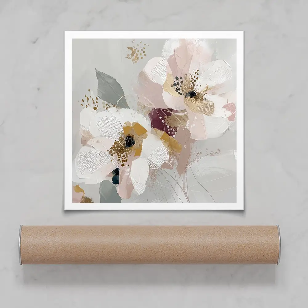 Precious Abstract 2 Square Art Print Precious Abstract 2 Square Art Print wall art product Bella Eve