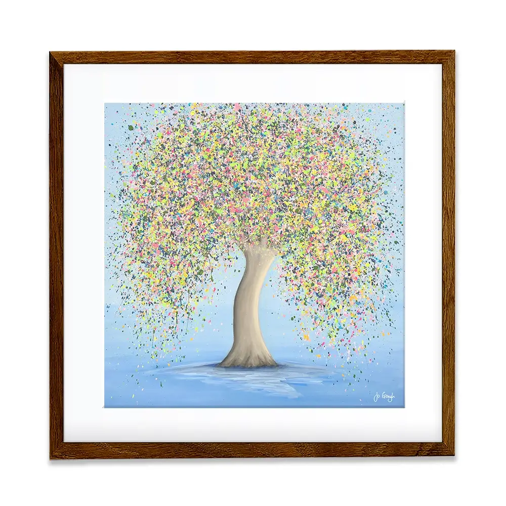 Precious Love Framed Art Print Precious Love Framed Art Print wall art product Jo Gough