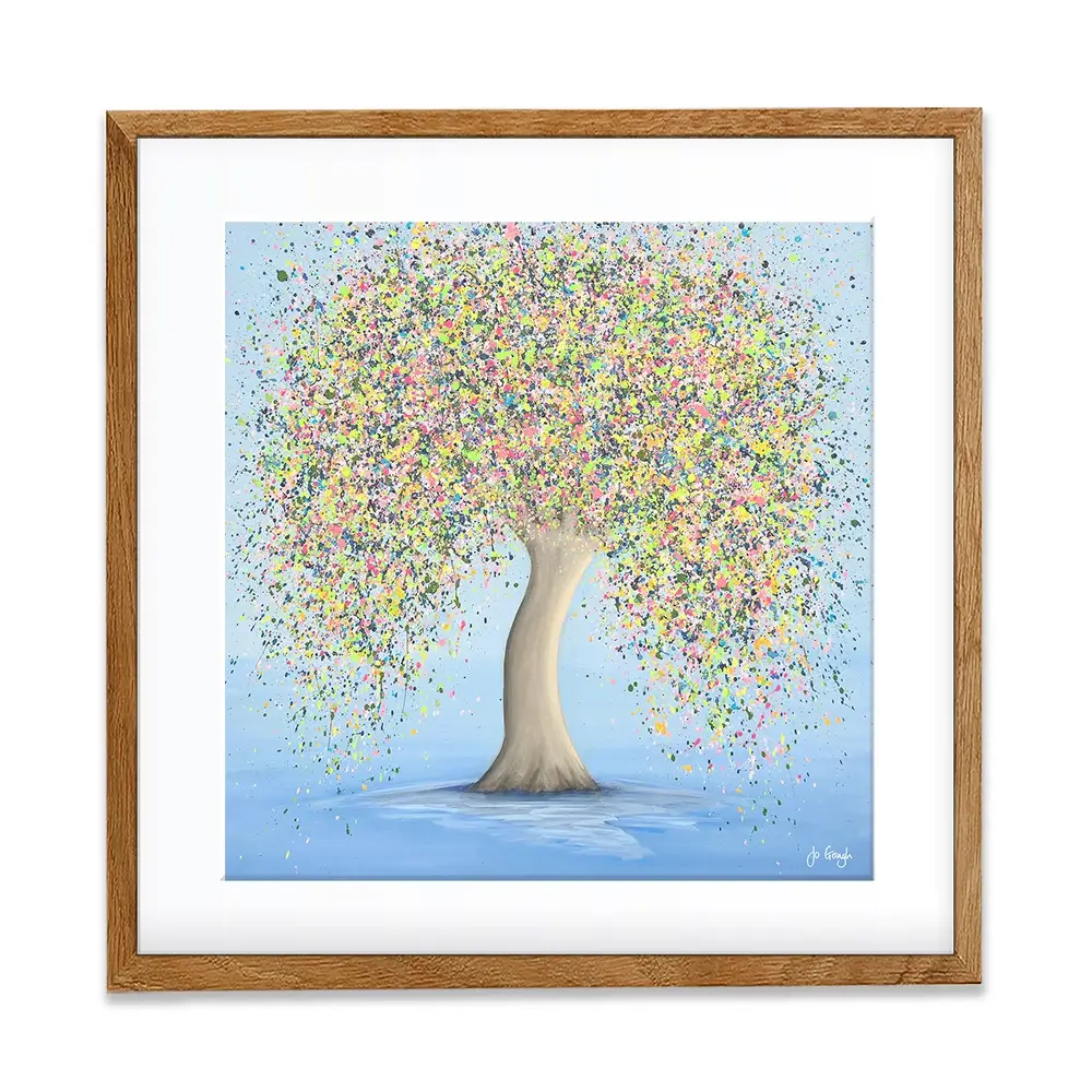 Precious Love Framed Art Print Precious Love Framed Art Print wall art product Jo Gough