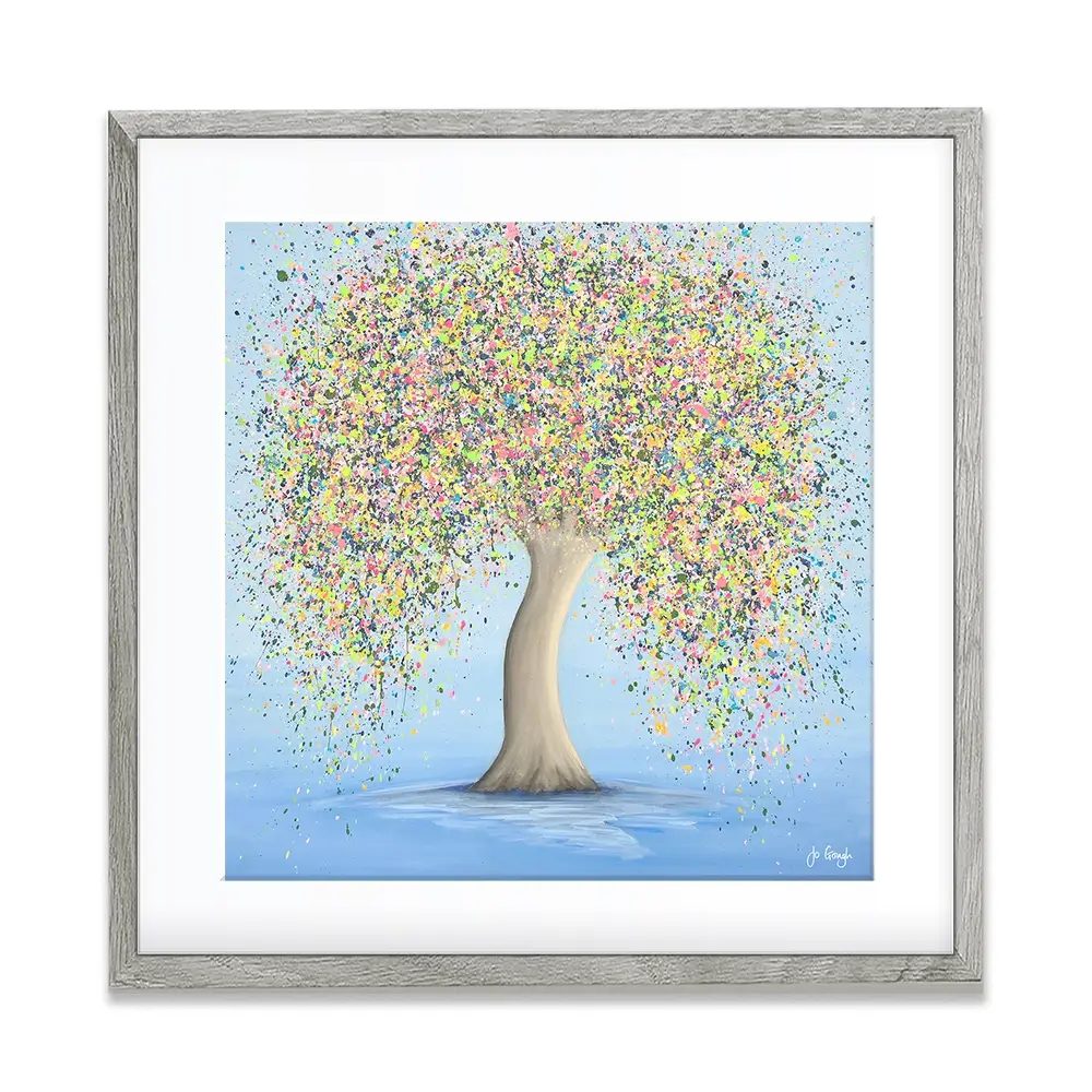 Precious Love Framed Art Print Precious Love Framed Art Print wall art product Jo Gough