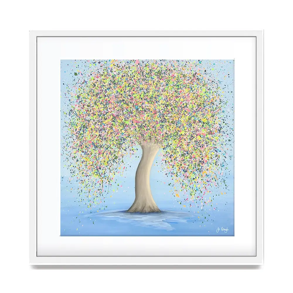 Precious Love Framed Art Print Precious Love Framed Art Print wall art product Jo Gough