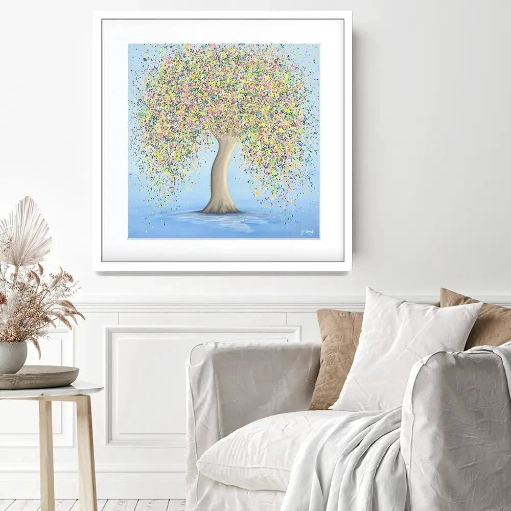 Precious Love Framed Art Print Precious Love Framed Art Print wall art product Jo Gough