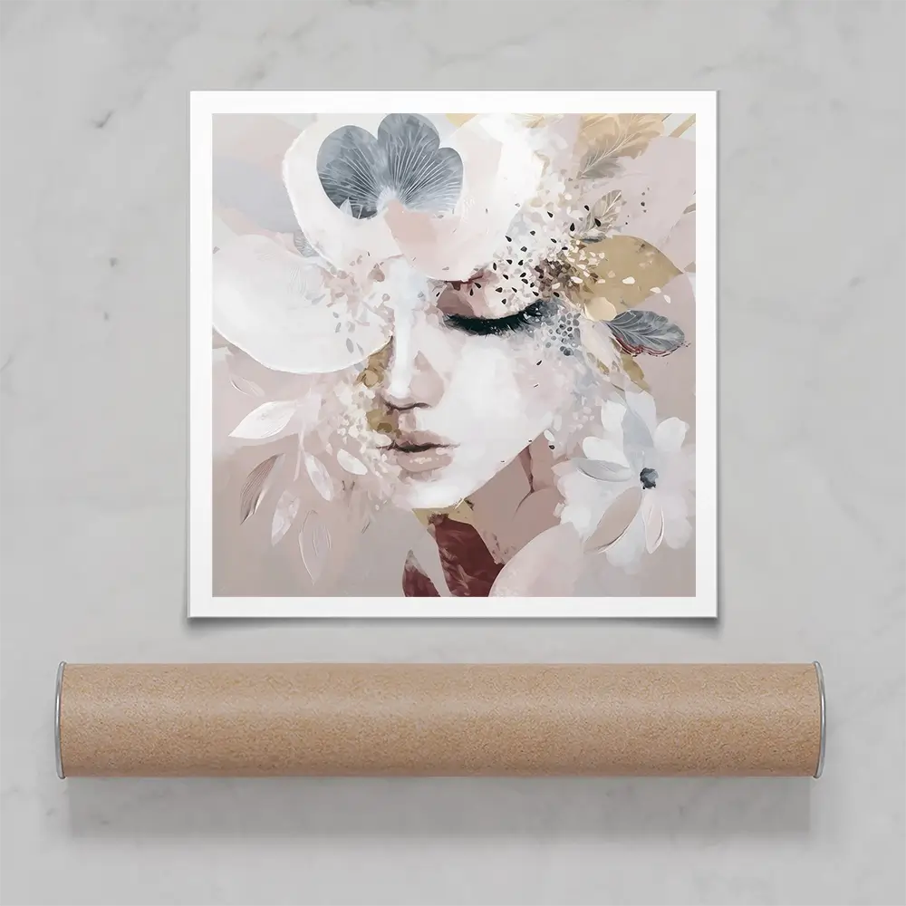 Precious Square Art Print Precious Square Art Print wall art product Bella Eve