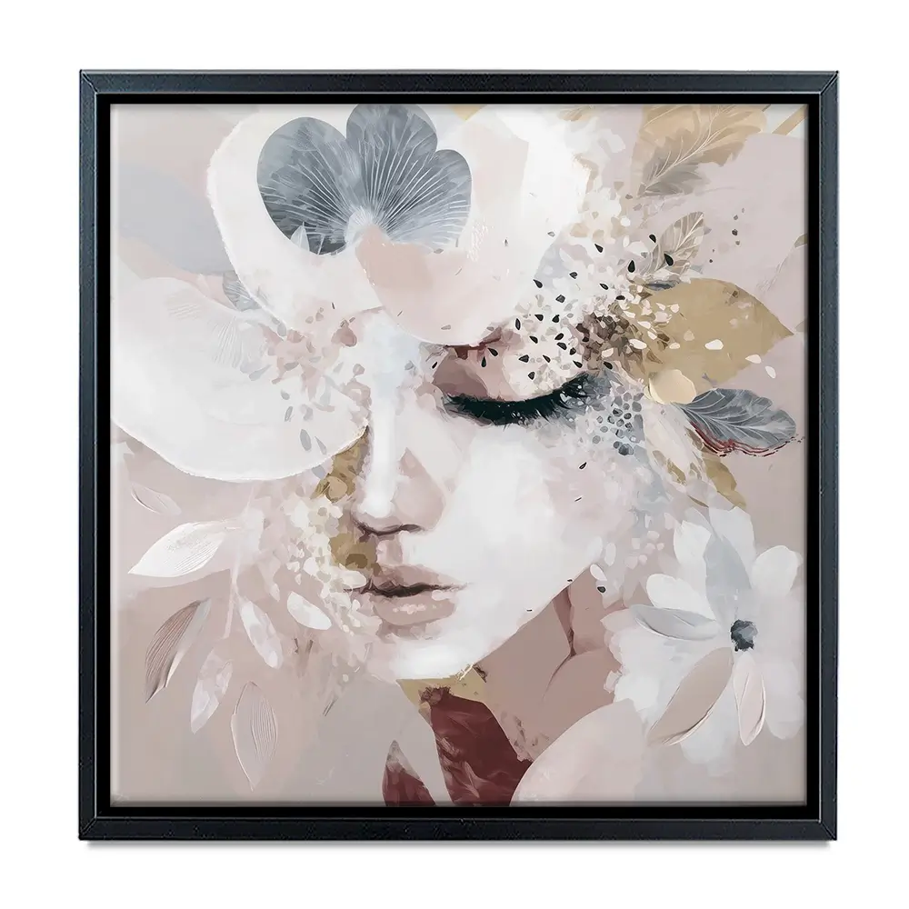 Precious Square Canvas Print Precious Square Canvas Print wall art product Bella Eve