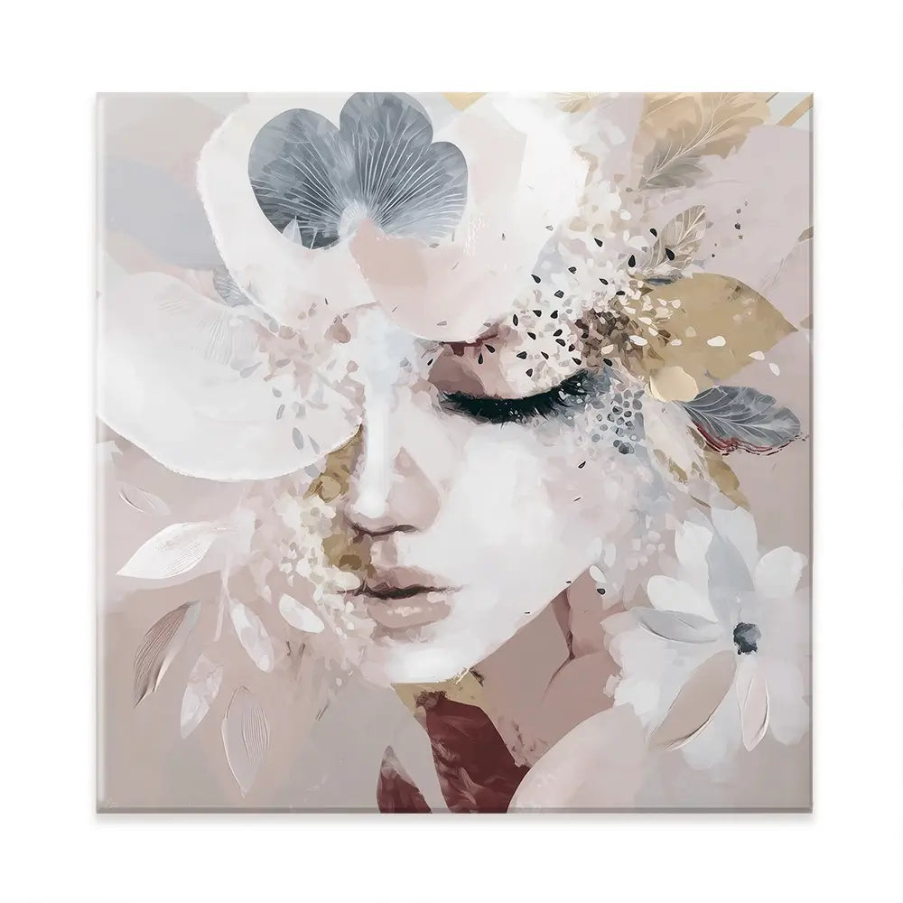 Precious Square Canvas Print Precious Square Canvas Print wall art product Bella Eve