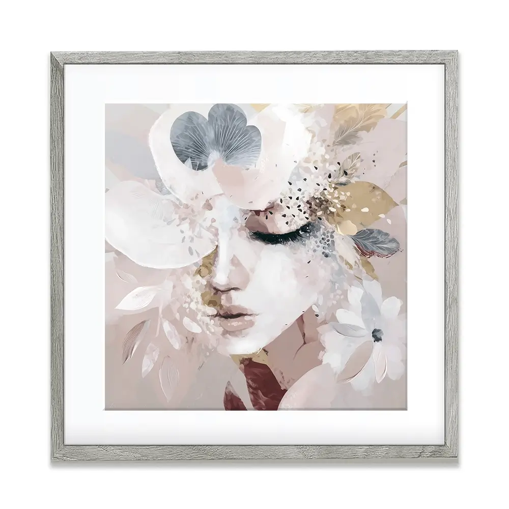 Precious Square Framed Art Print Precious Square Framed Art Print wall art product Bella Eve