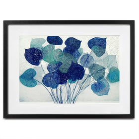 Pressed Leaf Bouquet Framed Art Print Pressed Leaf Bouquet Framed Art Print wall art product Chromatic Storm Studio
