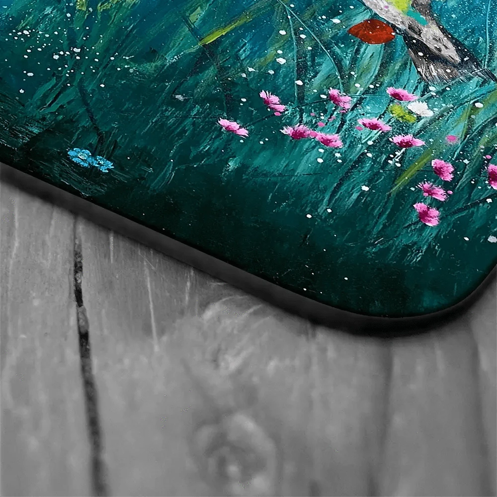 Pretty Birds And Pretty Flowers Coaster Set Pretty Birds And Pretty Flowers Coaster Set wall art product Laure Bury