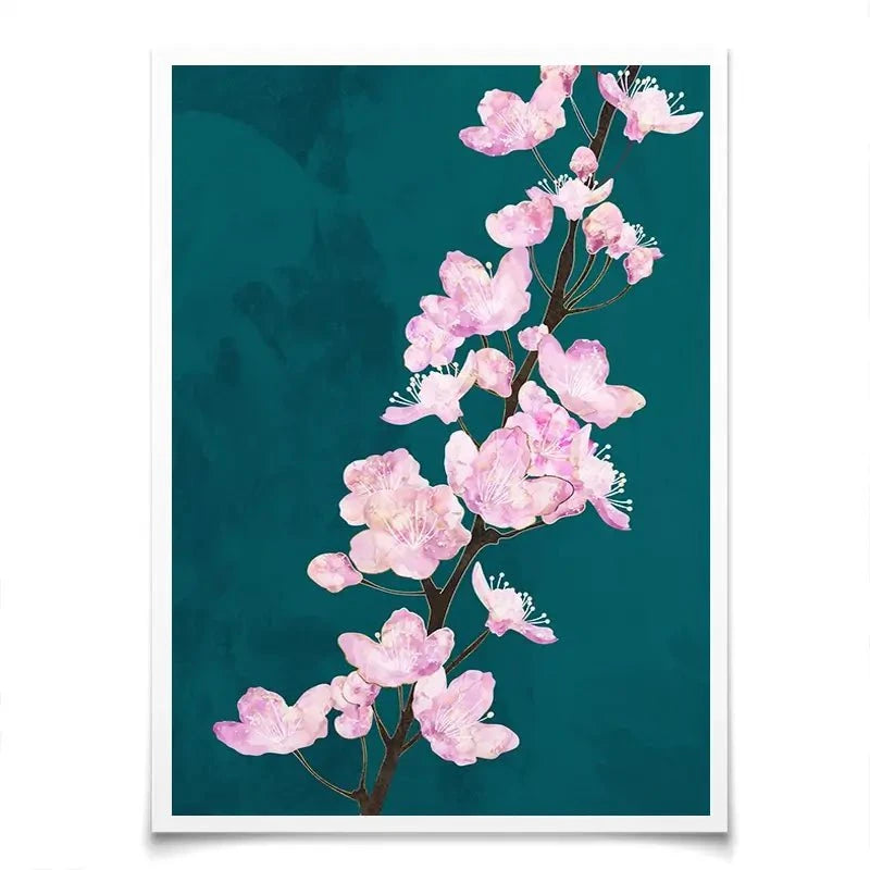 Pretty Cherry Blossoms Art Print Pretty Cherry Blossoms Art Print wall art product Sarah Manovski