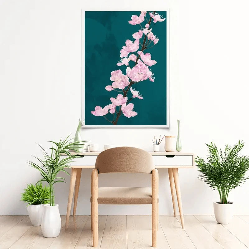 Pretty Cherry Blossoms Art Print Pretty Cherry Blossoms Art Print wall art product Sarah Manovski