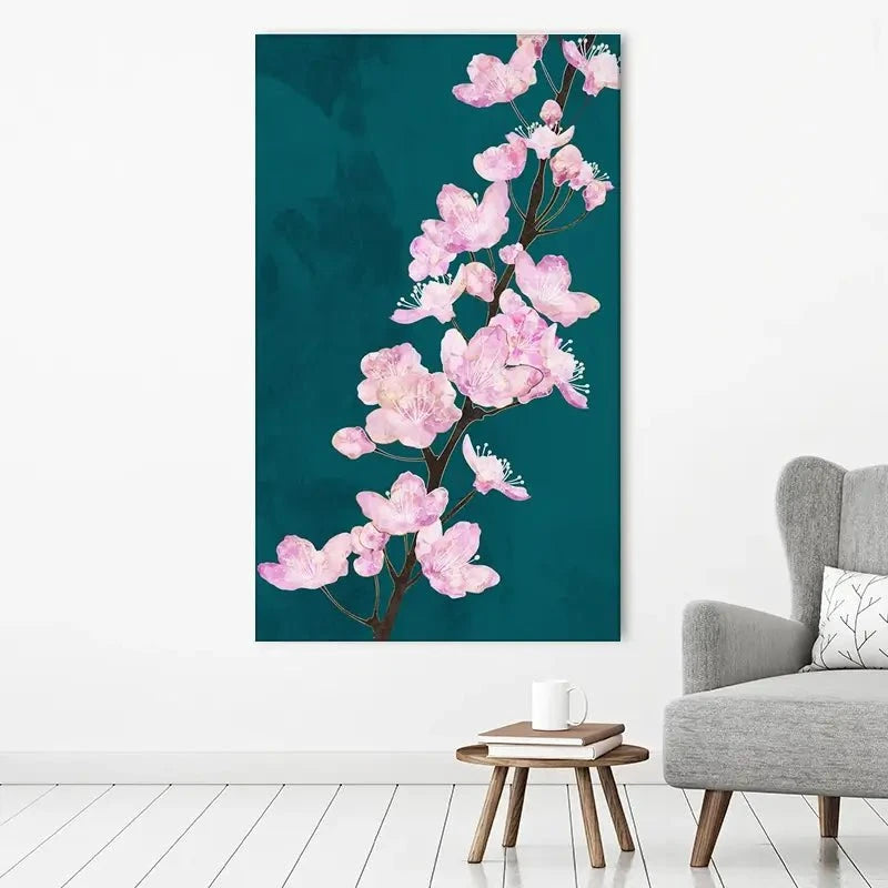 Pretty Cherry Blossoms Canvas Print Pretty Cherry Blossoms Canvas Print wall art product Sarah Manovski