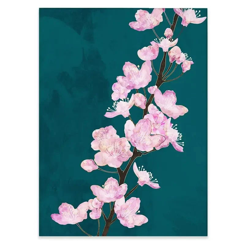 Pretty Cherry Blossoms Canvas Print Pretty Cherry Blossoms Canvas Print wall art product Sarah Manovski