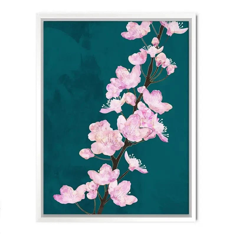 Pretty Cherry Blossoms Canvas Print Pretty Cherry Blossoms Canvas Print wall art product Sarah Manovski