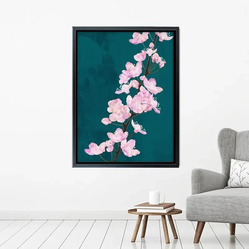 Pretty Cherry Blossoms Canvas Print Pretty Cherry Blossoms Canvas Print wall art product Sarah Manovski