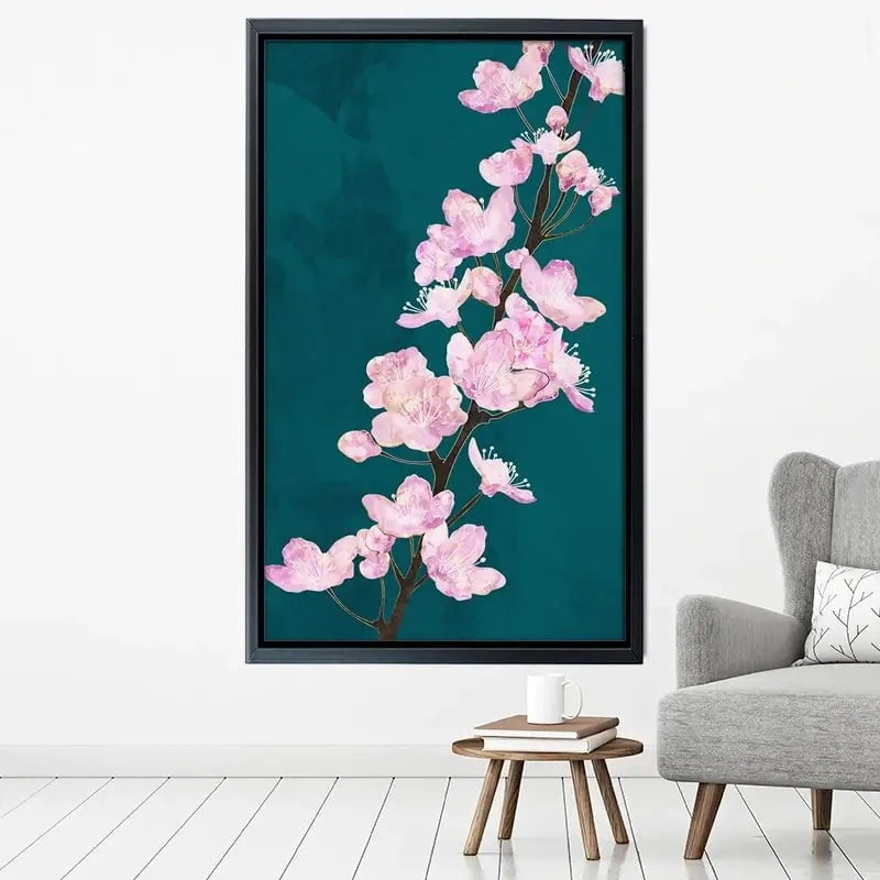 Pretty Cherry Blossoms Canvas Print Pretty Cherry Blossoms Canvas Print wall art product Sarah Manovski