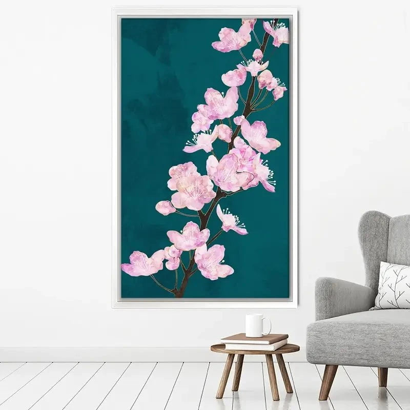 Pretty Cherry Blossoms Canvas Print Pretty Cherry Blossoms Canvas Print wall art product Sarah Manovski