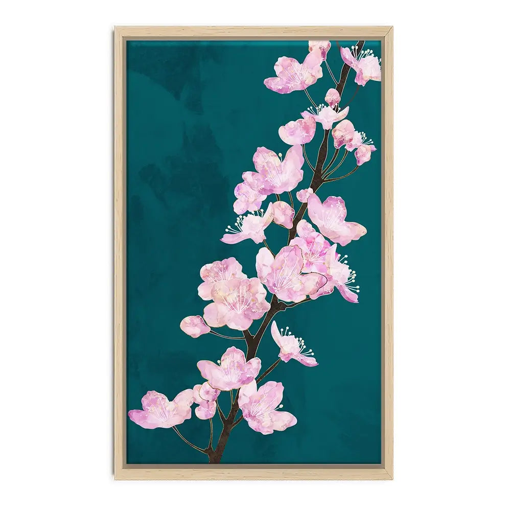 Pretty Cherry Blossoms Canvas Print Pretty Cherry Blossoms Canvas Print wall art product Sarah Manovski