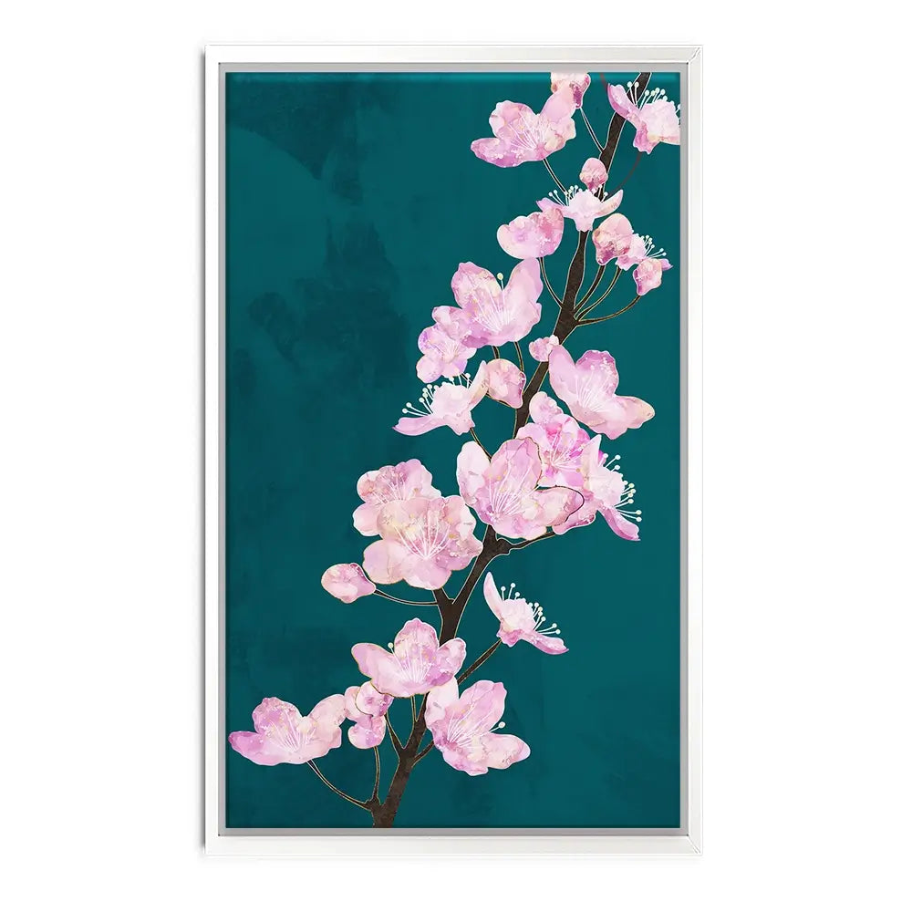 Pretty Cherry Blossoms Canvas Print Pretty Cherry Blossoms Canvas Print wall art product Sarah Manovski