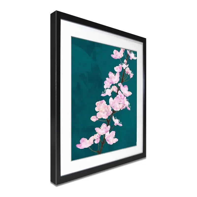Pretty Cherry Blossoms Framed Art Print Pretty Cherry Blossoms Framed Art Print wall art product Sarah Manovski