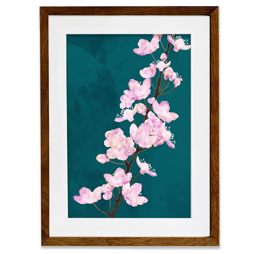 Pretty Cherry Blossoms Framed Art Print Pretty Cherry Blossoms Framed Art Print wall art product Sarah Manovski