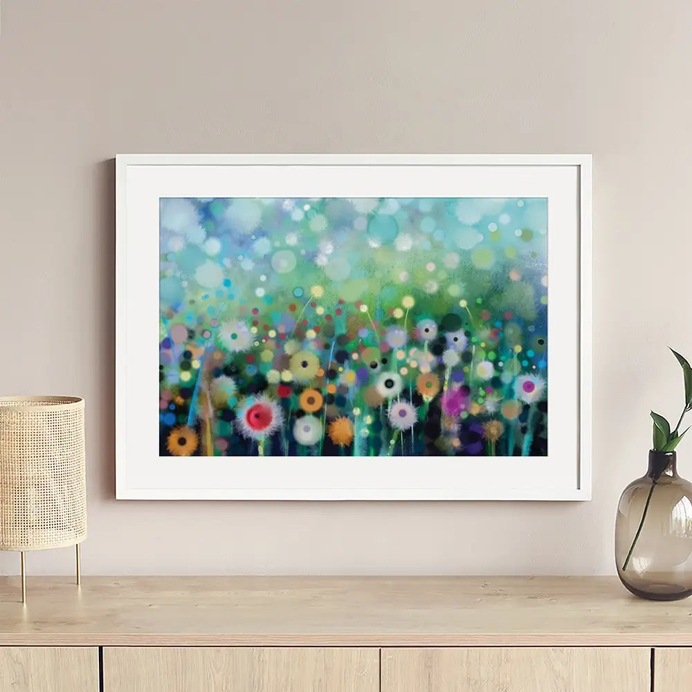 Pretty Flowers Framed Art Print Pretty Flowers Framed Art Print wall art product pluie_r / Shutterstock