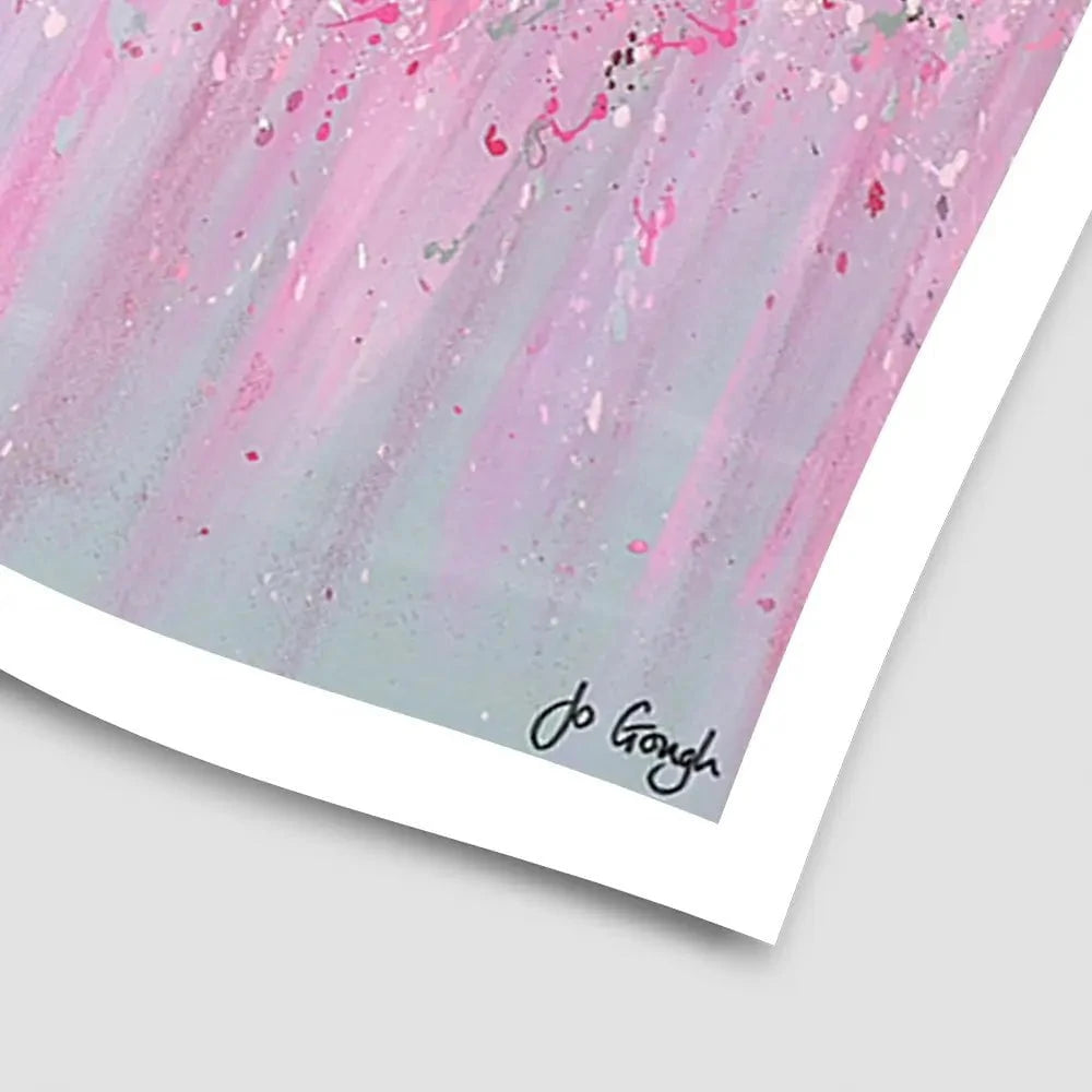 Pretty In Pink Art Print Pretty In Pink Art Print wall art product Jo Gough