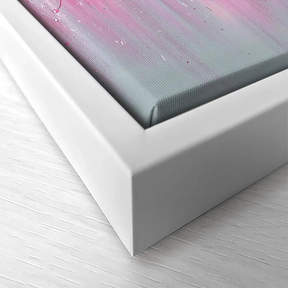 Pretty In Pink Square Canvas Print Pretty In Pink Square Canvas Print wall art product Jo Gough