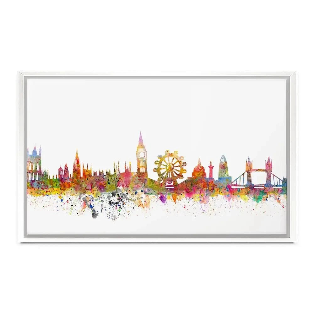 Pretty London Skyline Canvas Print Pretty London Skyline Canvas Print wall art product siloto / Shutterstock