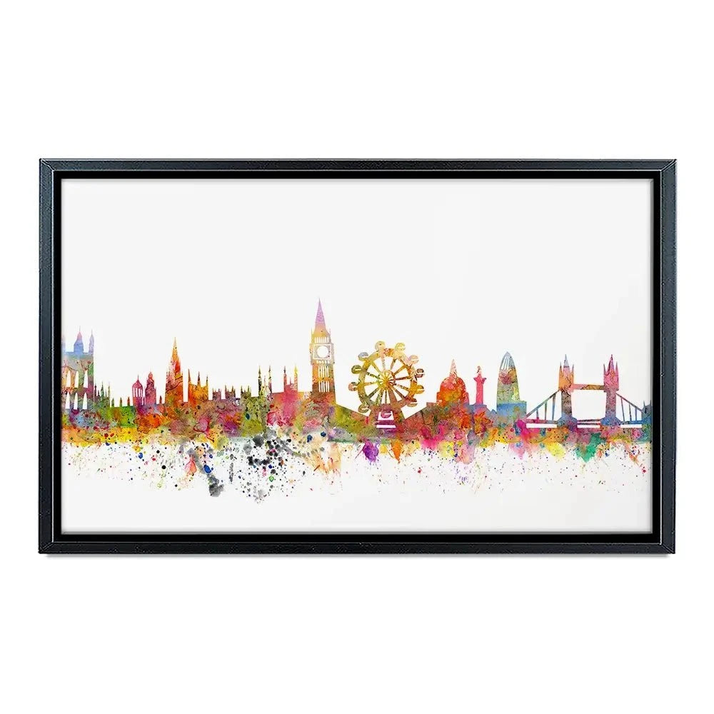 Pretty London Skyline Canvas Print Pretty London Skyline Canvas Print wall art product siloto / Shutterstock