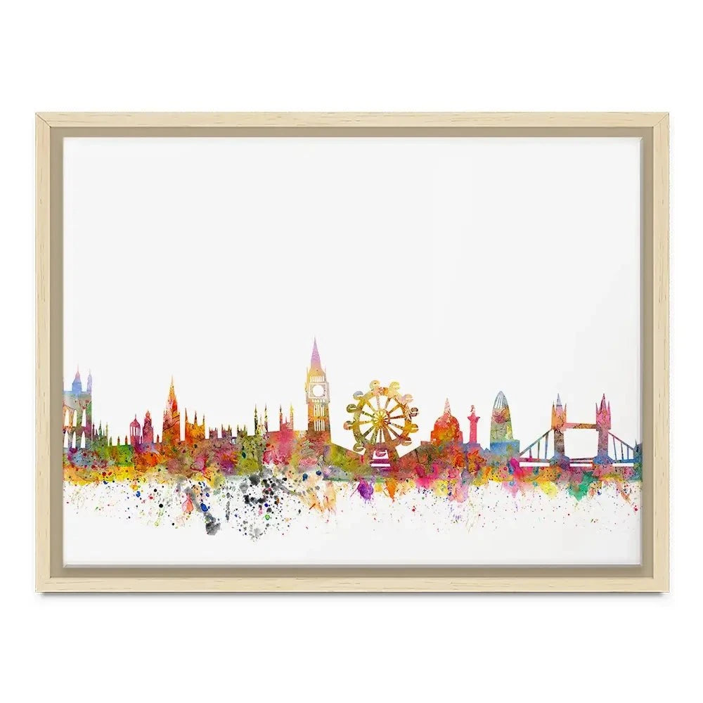Pretty London Skyline Canvas Print Pretty London Skyline Canvas Print wall art product siloto / Shutterstock