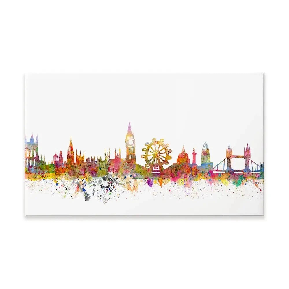 Pretty London Skyline Canvas Print Pretty London Skyline Canvas Print wall art product siloto / Shutterstock