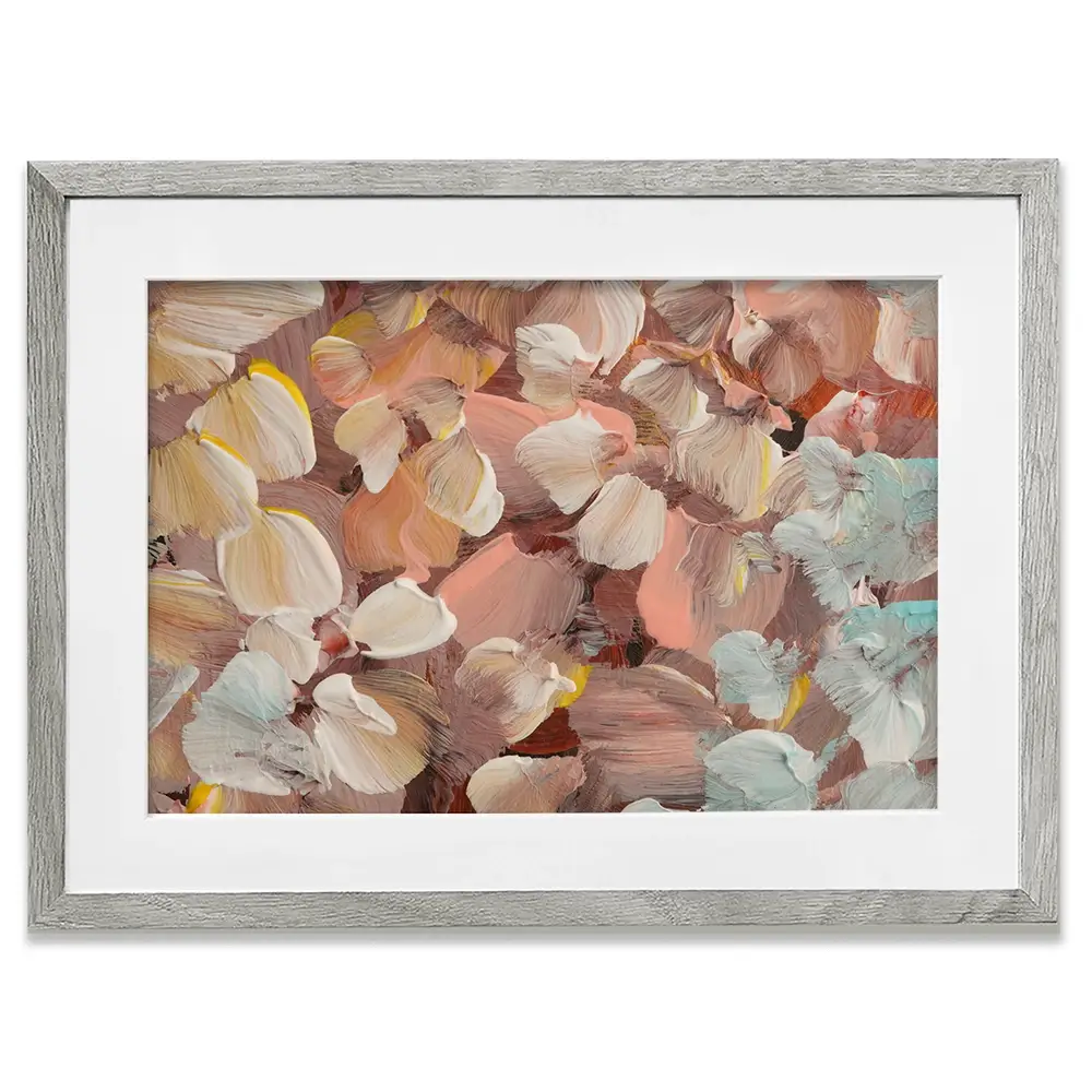 Pretty Petals Framed Art Print Pretty Petals Framed Art Print wall art product Art Print Shop