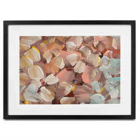 Pretty Petals Framed Art Print Pretty Petals Framed Art Print wall art product Art Print Shop