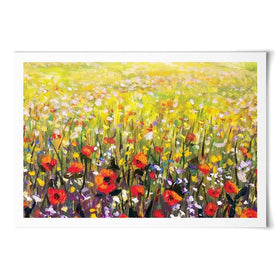 Pretty Poppies Art Print Pretty Poppies Art Print wall art product Valery Rybakow / Shutterstock