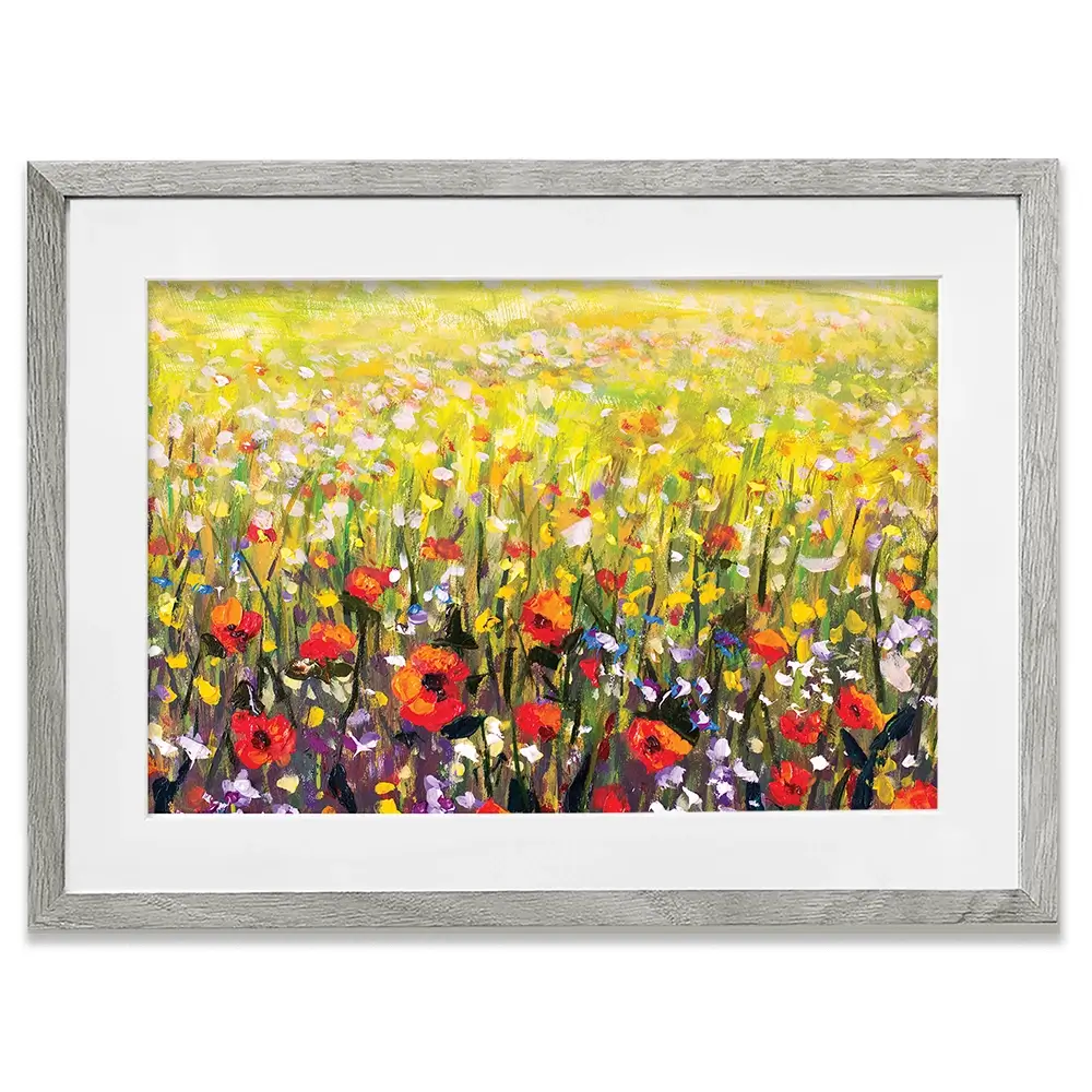 Pretty Poppies Framed Art Print Pretty Poppies Framed Art Print wall art product Valery Rybakow / Shutterstock