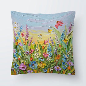 Pretty Summer View Cushion Pretty Summer View Cushion wall art product Olga Tkachyk